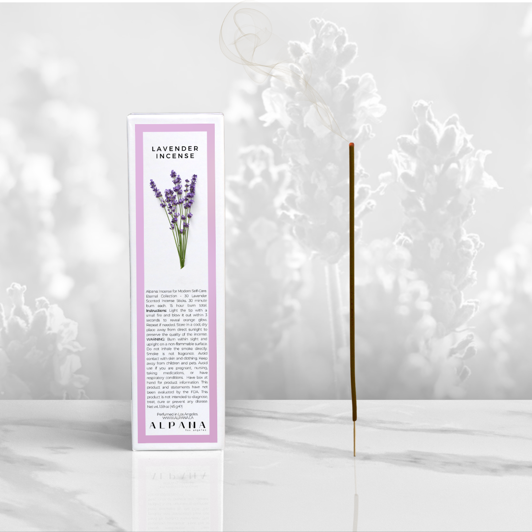 Image of Lavender Scented Incense Sticks Box
