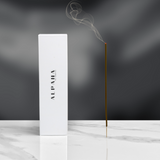 Front of Alpana Incense Sticks Box.