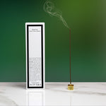 Back of Dacca Scented Incense Sticks box with Holder