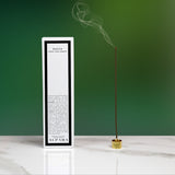 Back of Dacca Scented Incense Sticks box with Holder