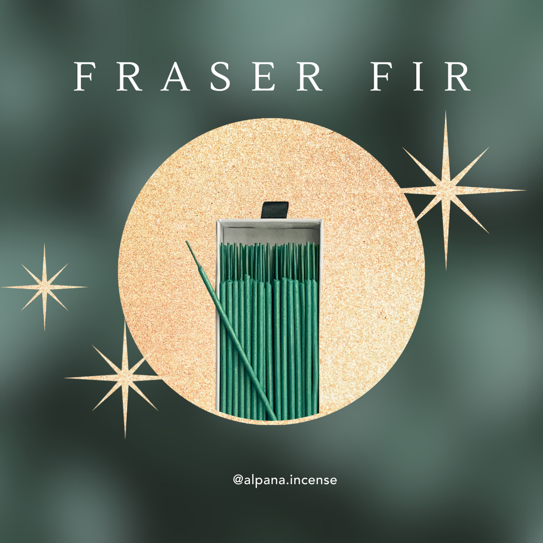 Fraser Fir Scented Incense Sticks Box