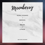 Moonberry Scented Incense Sticks Notes. Berries > Melon > Citron.