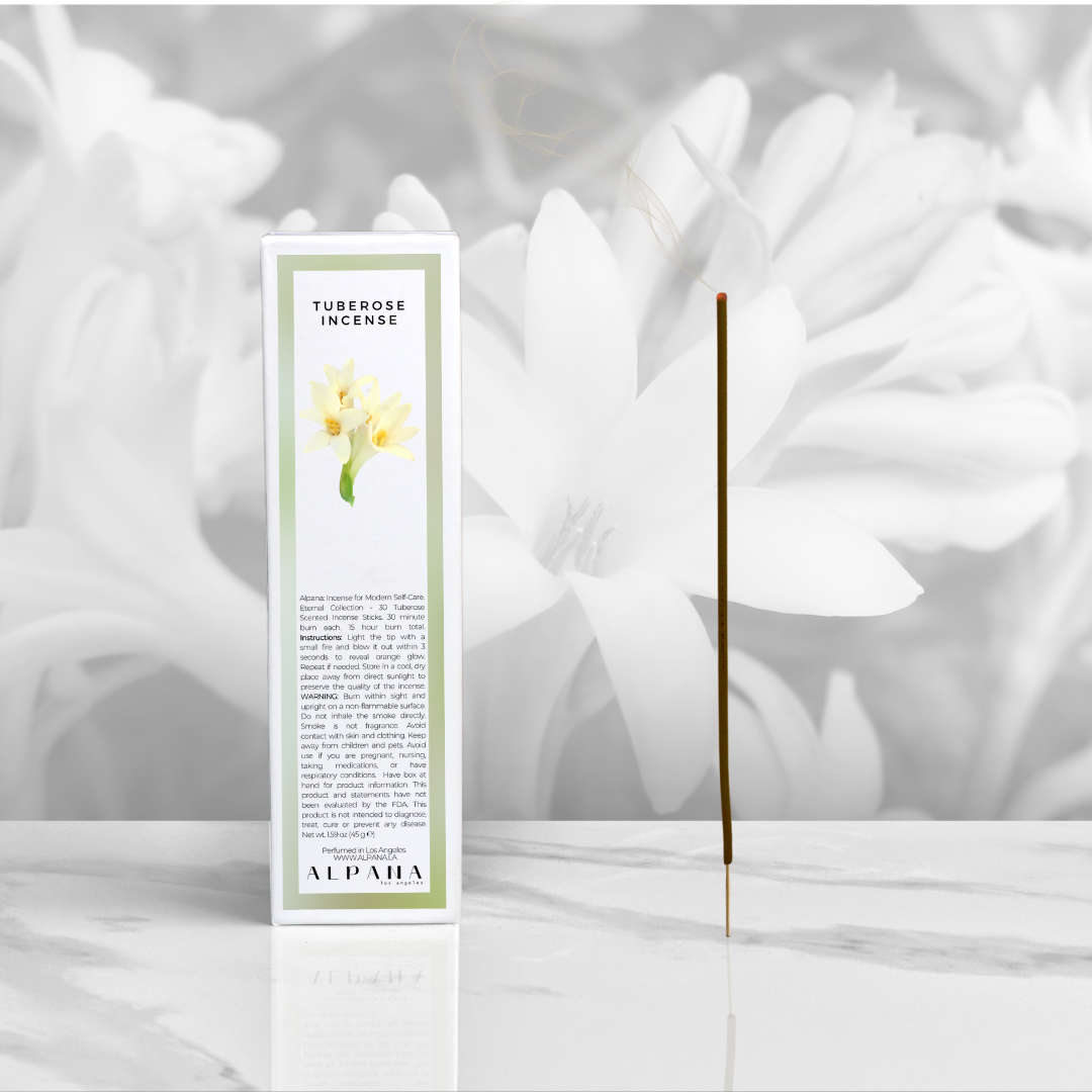 Image of Tuberose Scented Incense Sticks box 