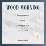 Wood Morning Incense