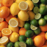 Image of many citrus fruits